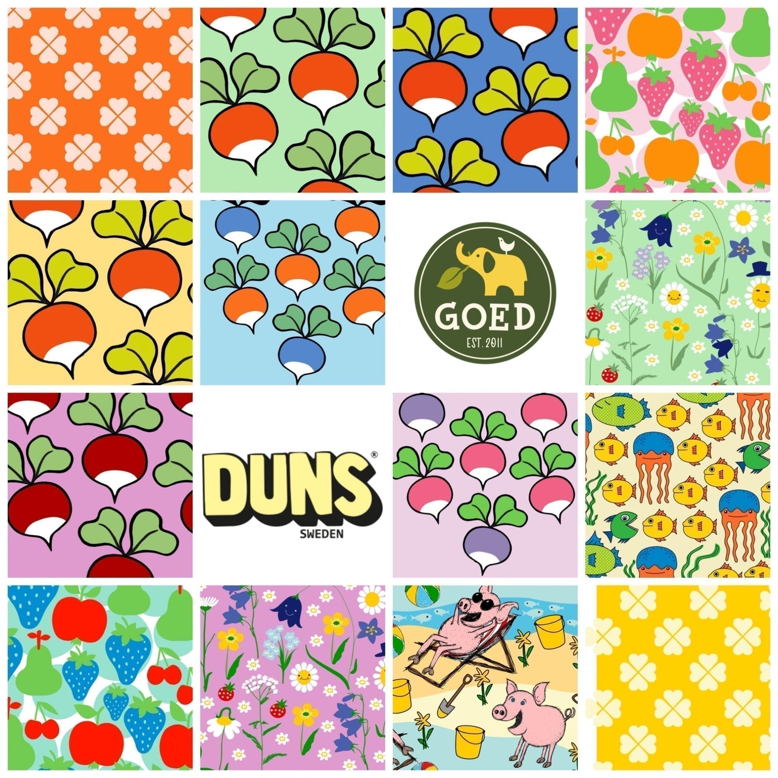 사용 가능한 Duns Sweden 봄 컬렉션 개요