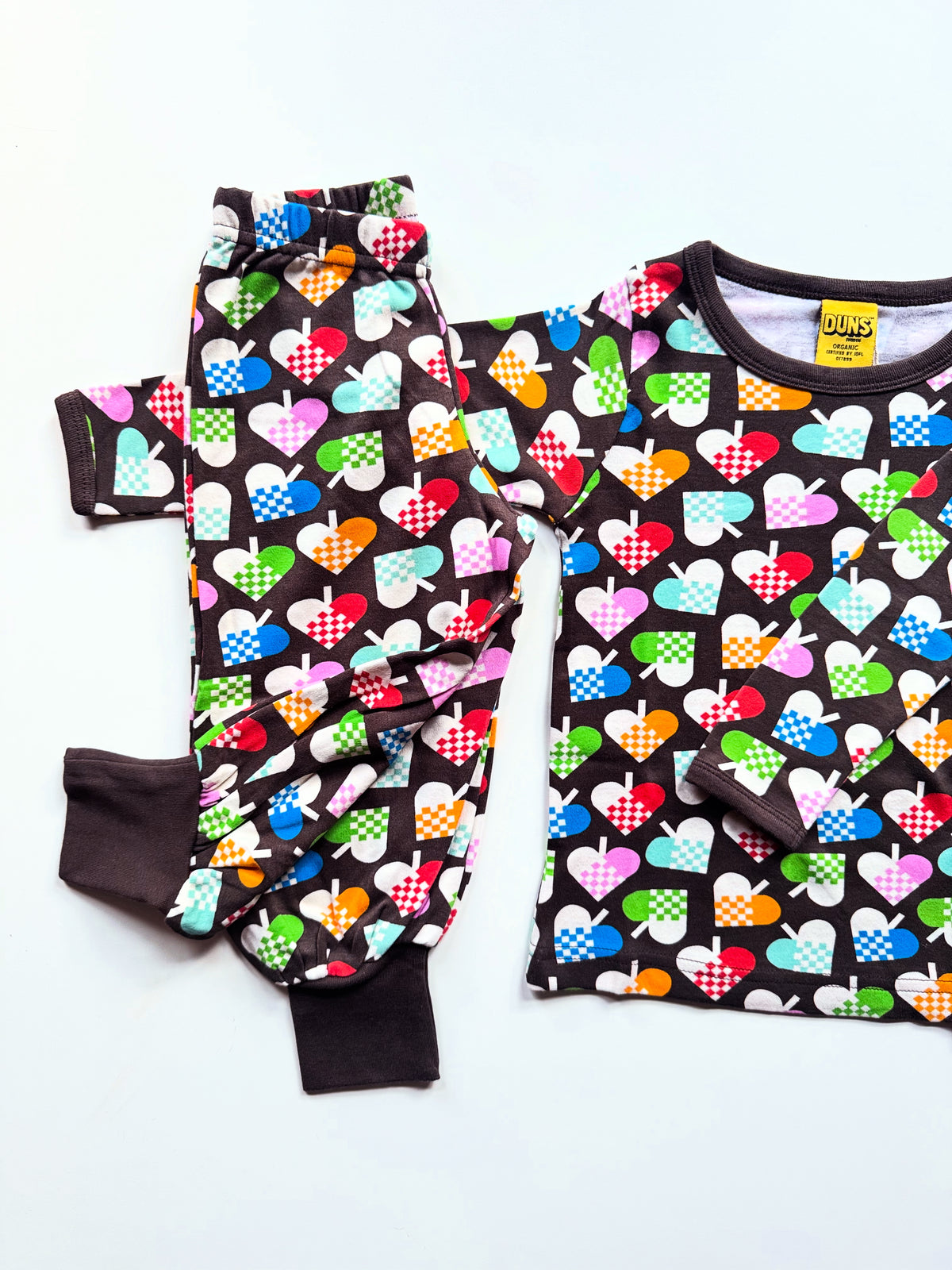 Duns Sweden - SET Longsleeve + Baggy Pants Hearts