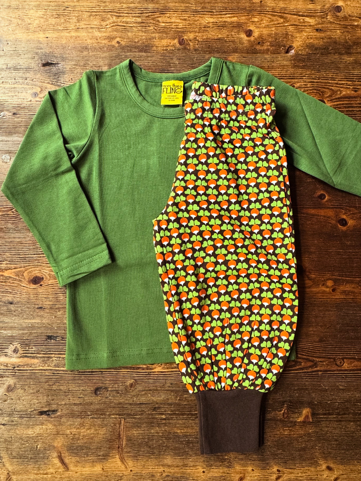 Duns Sweden - Baggy Pants Mini Radish Chocolate Brown