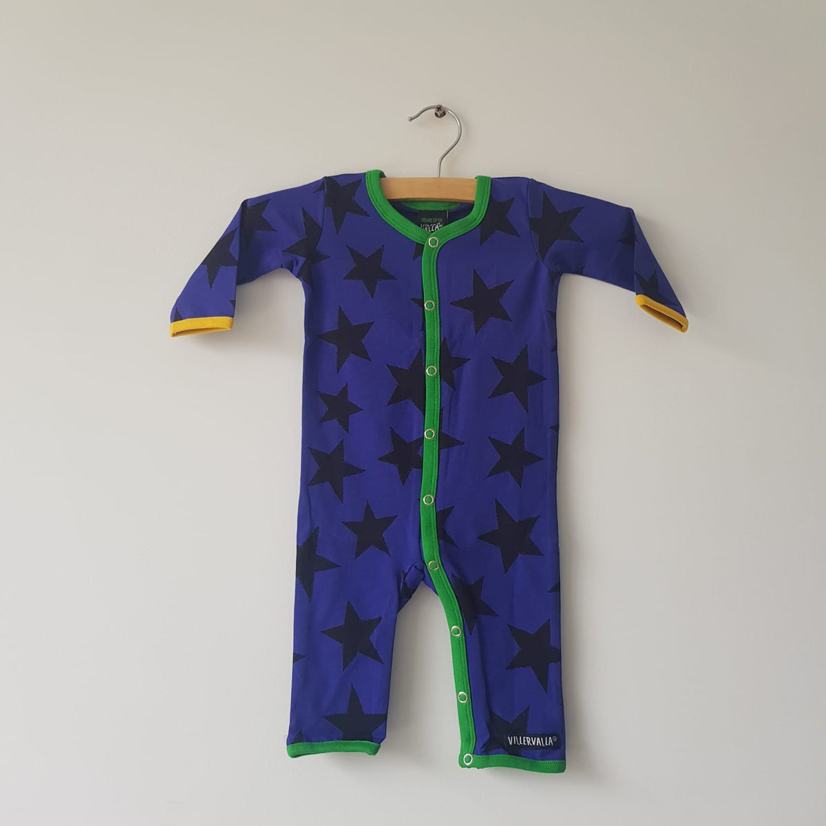 Villervalla - Jumpsuit Longsleeve Mulberry Stars Suit Stars Purple