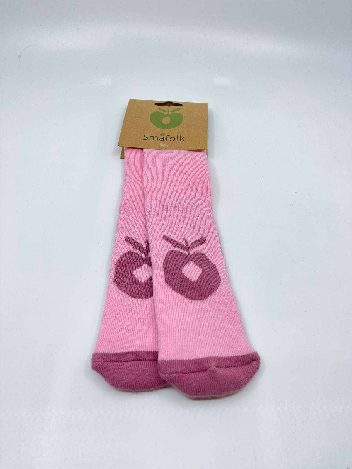 Smafolk Socks Anti-Slip - Pink Apple Mesa Rose