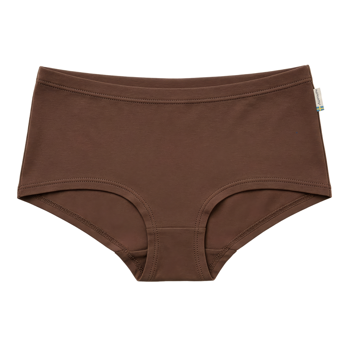 Maxomorra - Briefs Hipster Woman Solid Brown - Dames Onderbroek Effen Bruin
