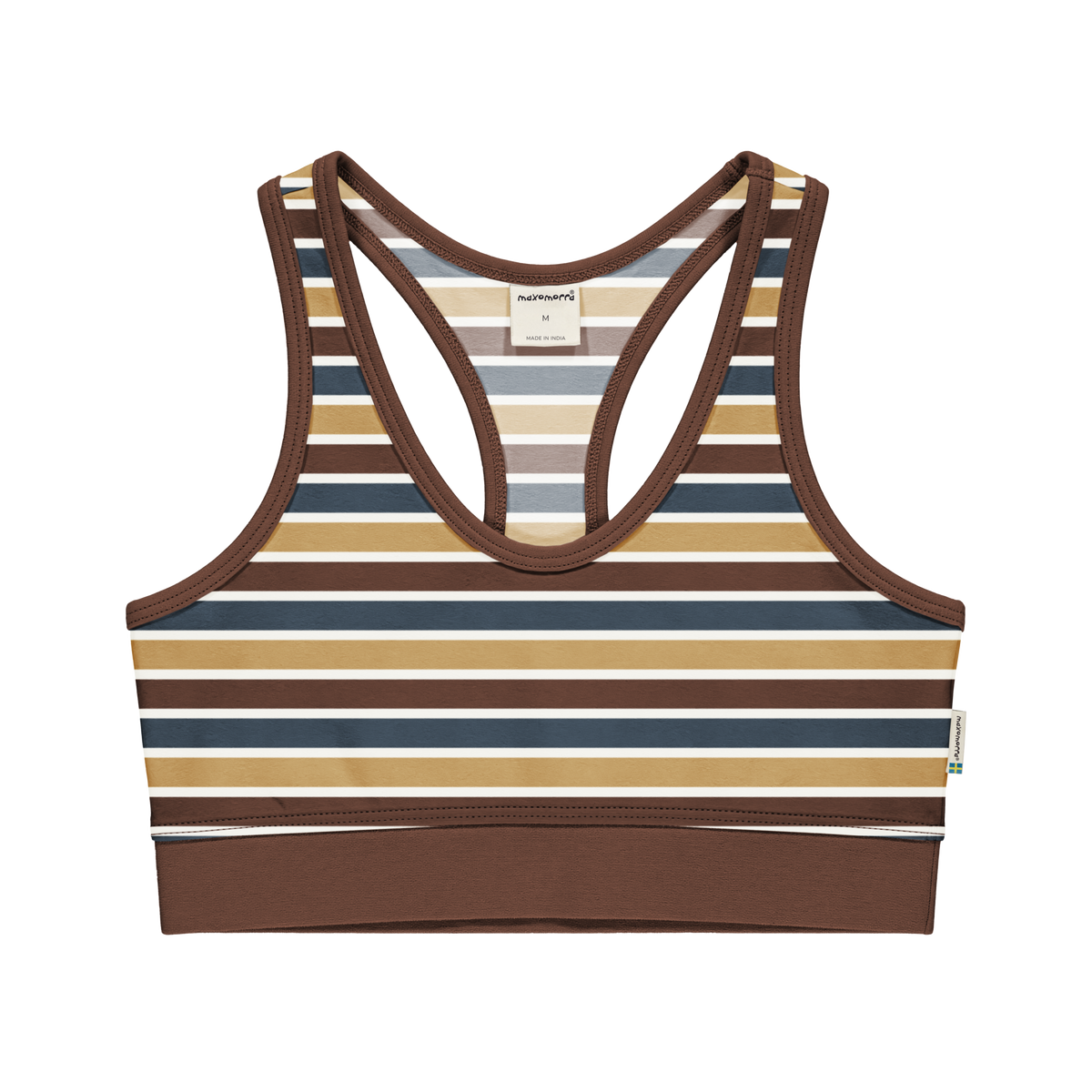 Maxomorra - Top Comfort Woman STRIPE MIX - Dames Topje Streepjes