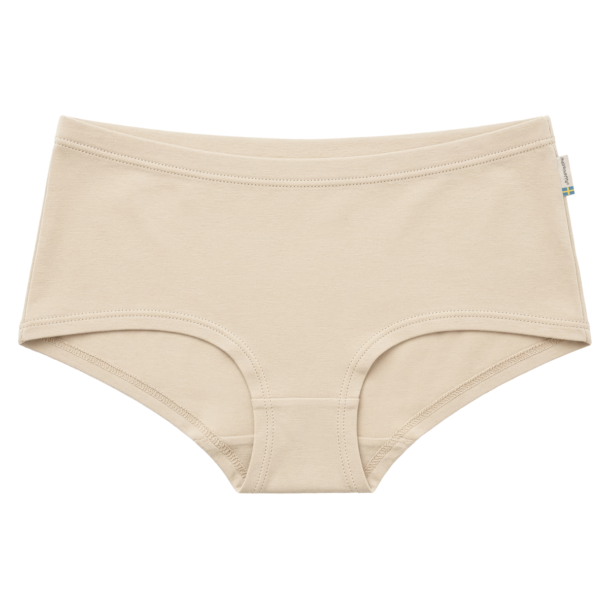 Maxomorra - Briefs Hipster Woman Solid Creme - Dames Onderbroek Effen Creme Wit