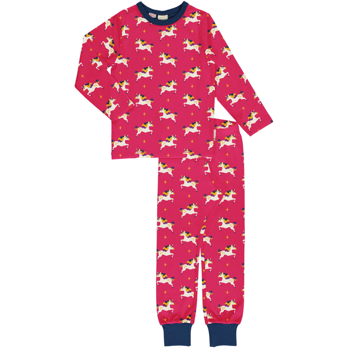 Maxomorra - Pyjama Set LS Unicorn Unicorn