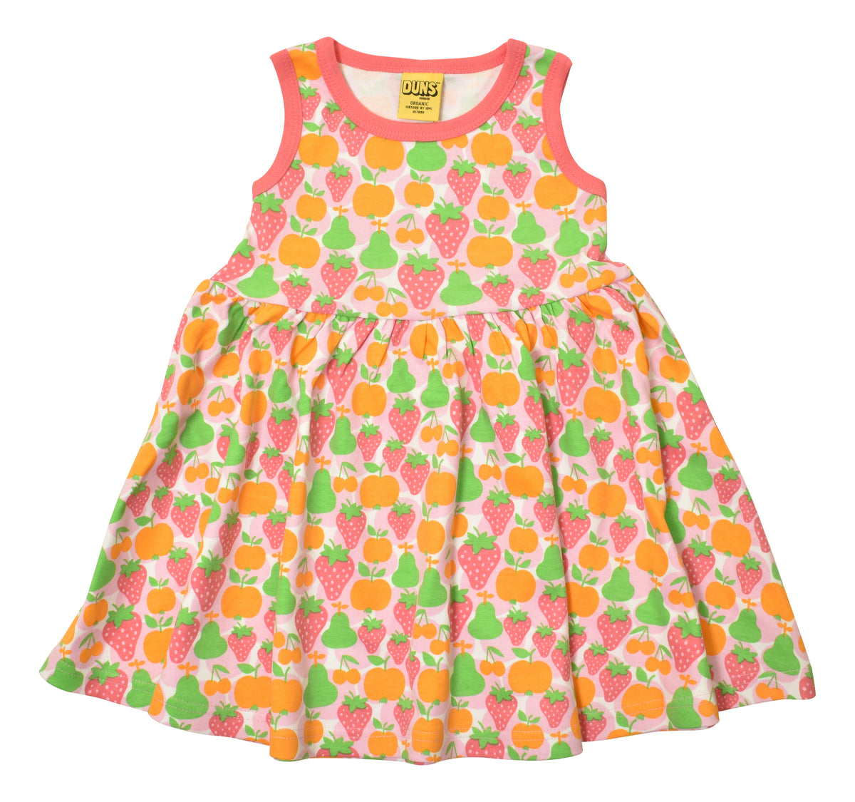 Duns Sweden - Sleeveless Gatherdress  - Mouwloze Zwierjurk Fruits Blushing Bride