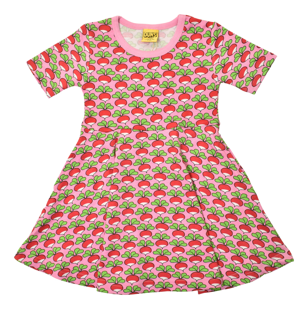 Duns Sweden - Shortsleeve Skaterdress Radish Lilac Chiffon