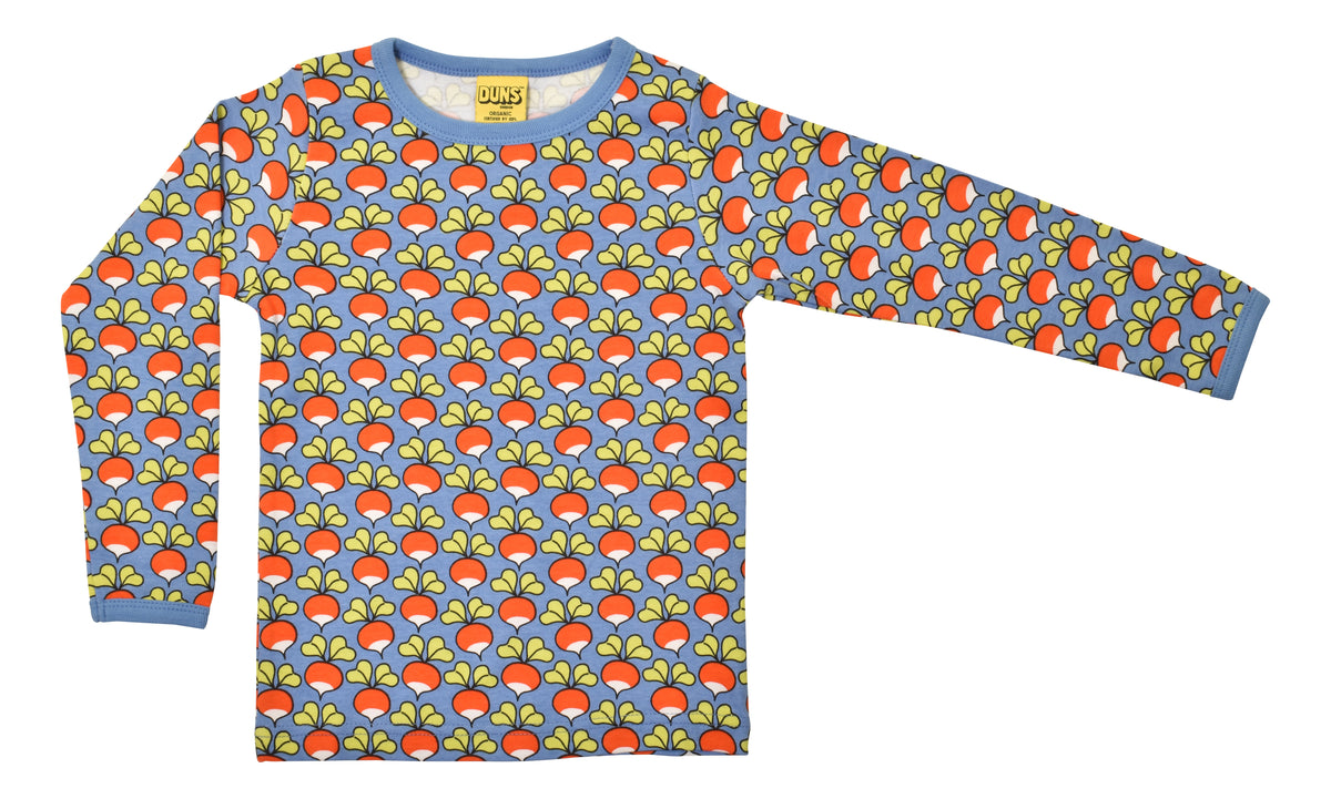 Duns Sweden - SET A: Longsleeve + Baggy Pants Radish Marina Blue