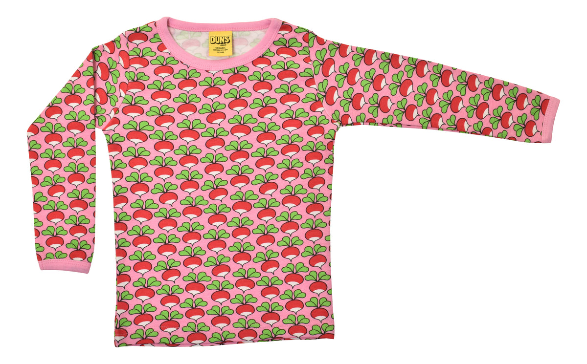 Duns Sweden - SET A: Longsleeve + Baggy Pants Radish Lilac Chiffon