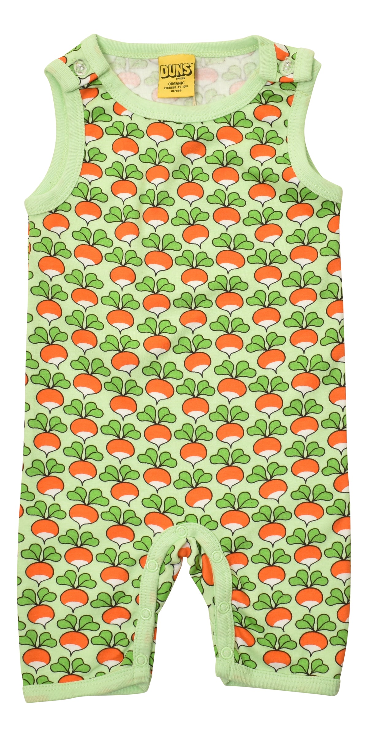 Duns Sweden - Playsuit Radish Patina Green