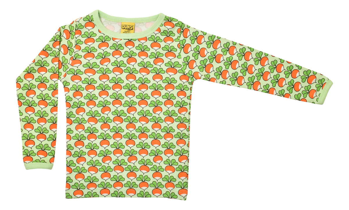 Duns Sweden - SET A: Longsleeve + Baggy Pants Radish Patina Green