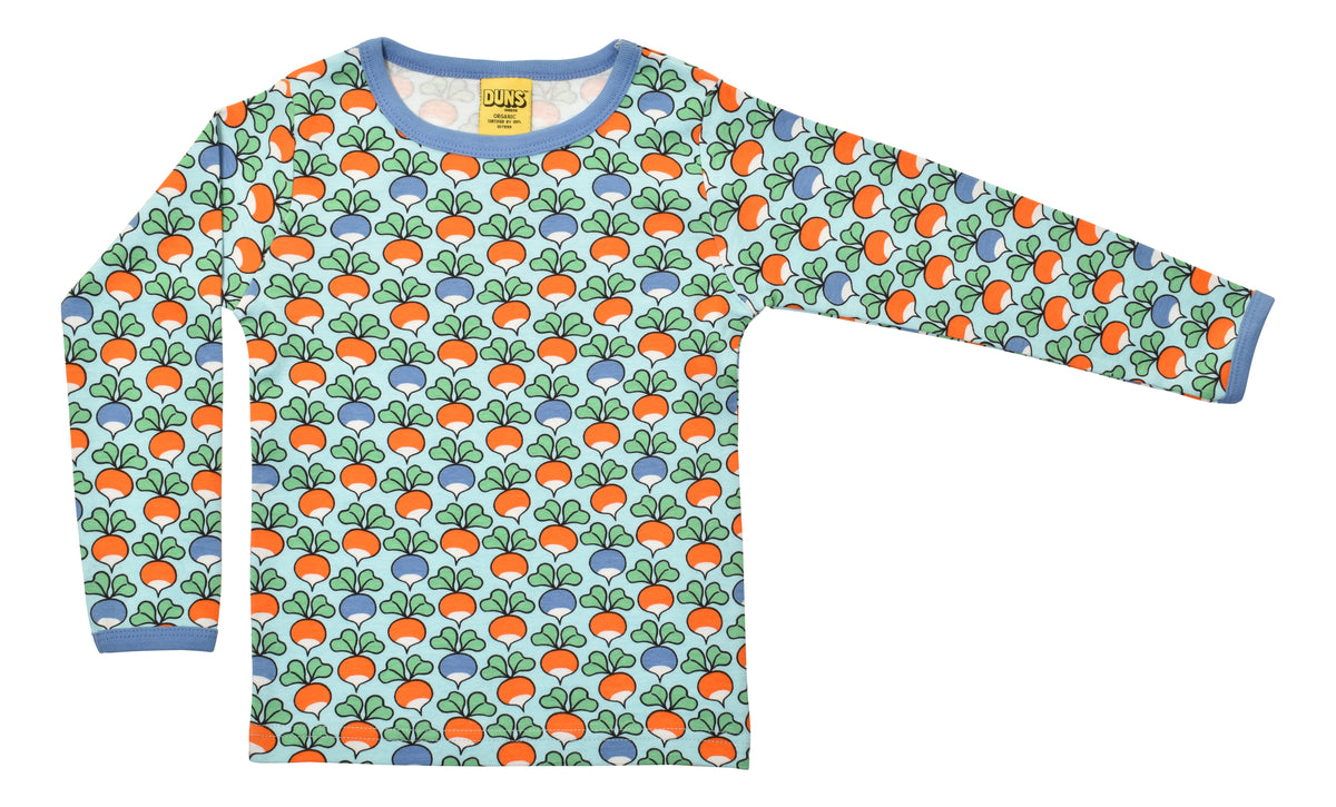 Duns Sweden - SET A: Longsleeve + Baggy Pants Multi Radish Blue