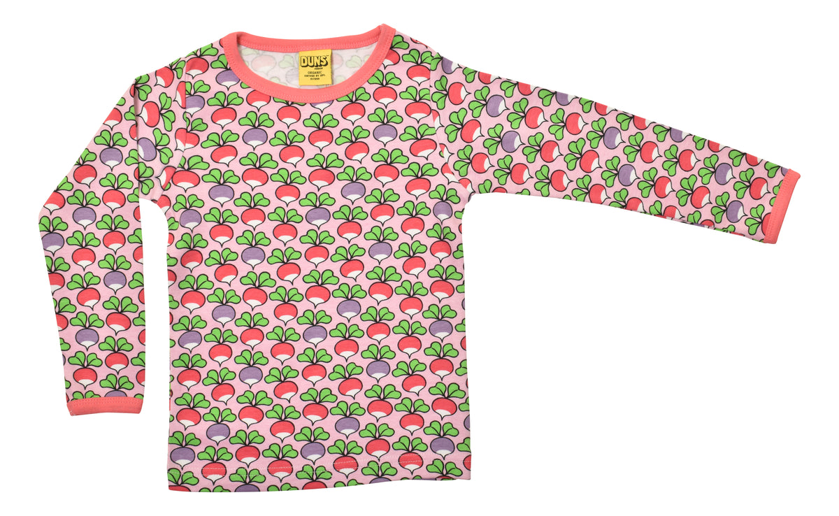 Duns Sweden - SET A: Longsleeve + Baggy Pants Multi Radish Pink