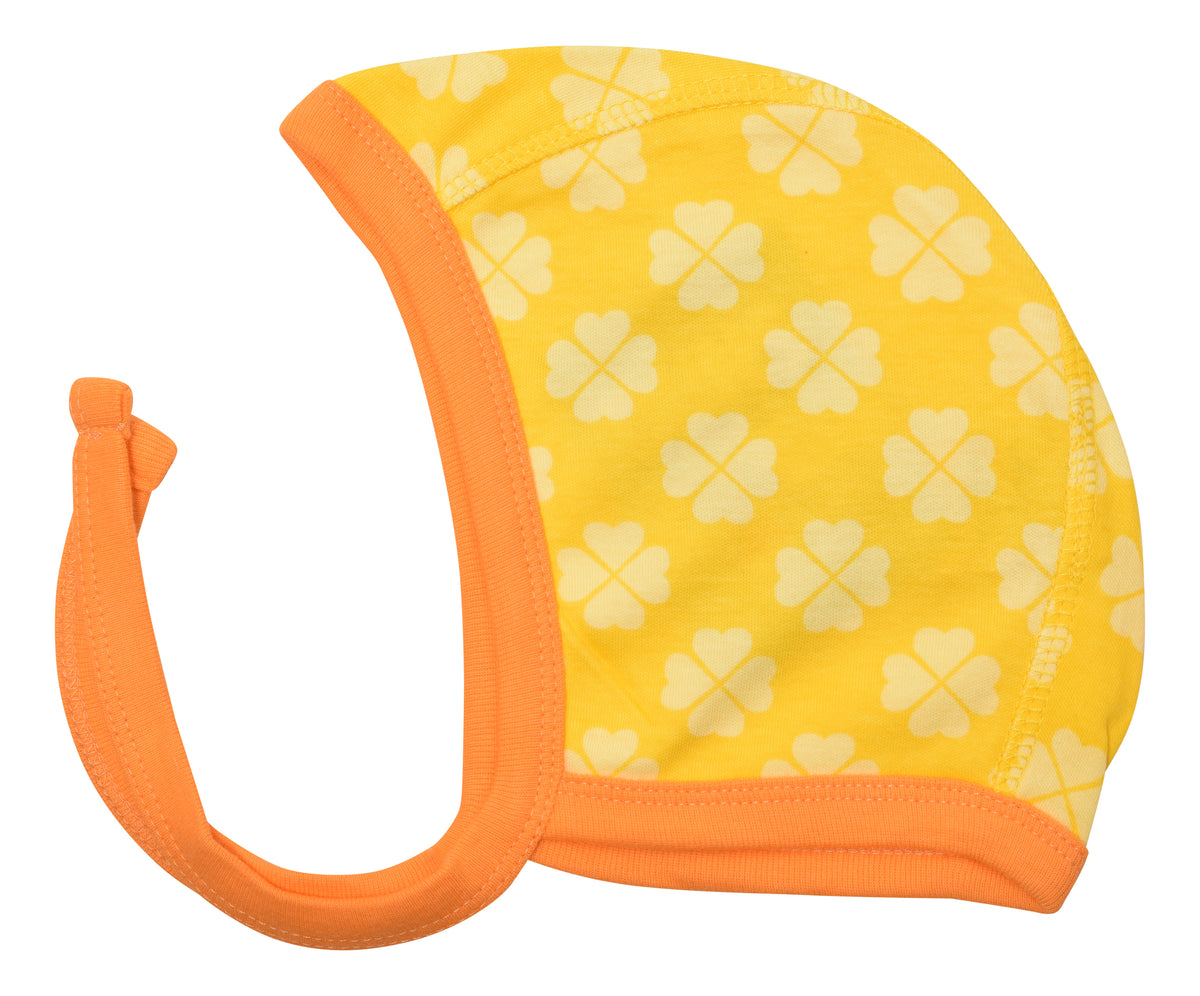 Duns Sweden - SET C Dungarees + Babycap Clover Dandelion Yellow