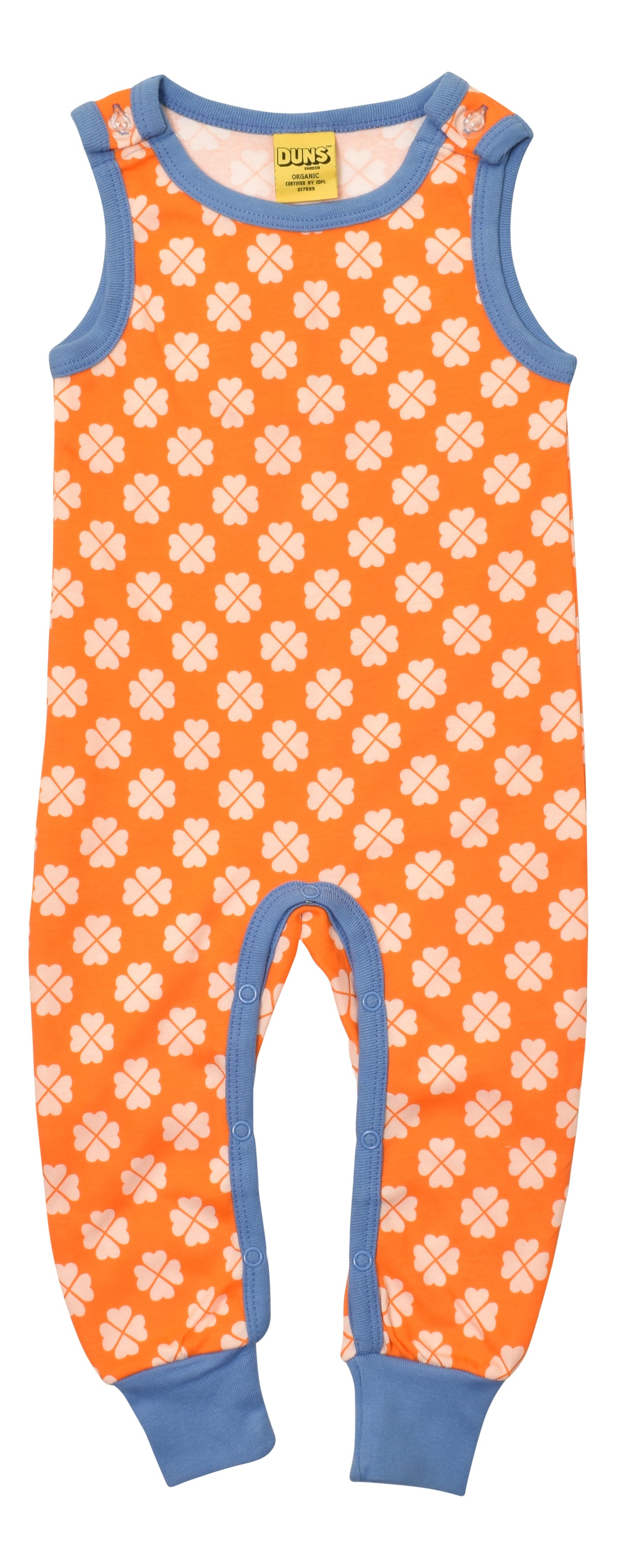 Duns Sweden - Dungarees Clover Vibrant Orange