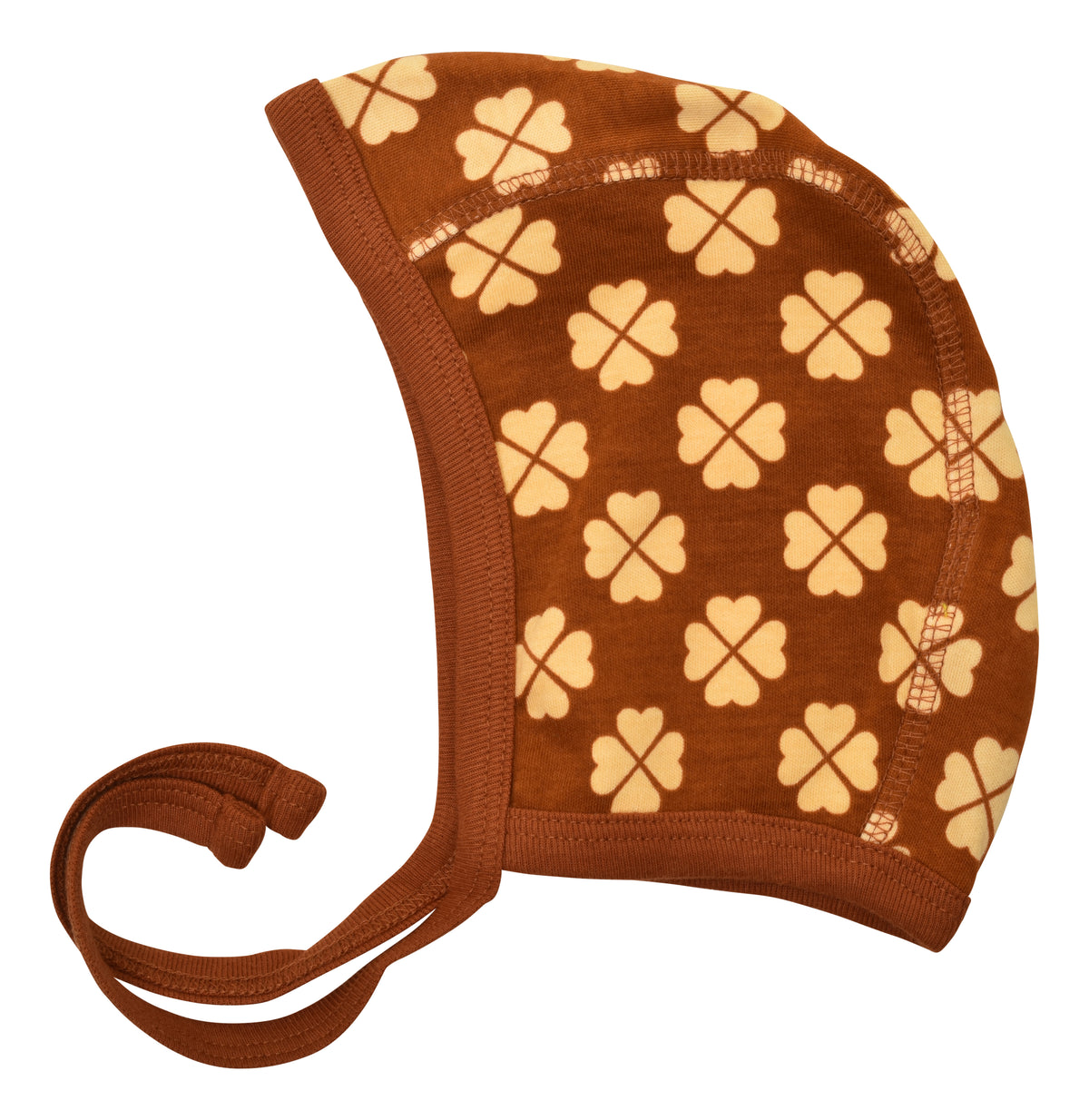 Duns Sweden - SET Dungarees + Babycap Clover Brown