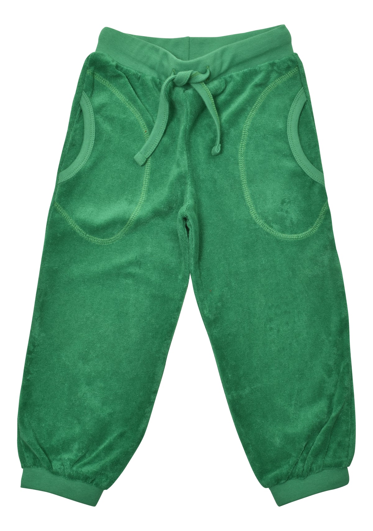 Duns Sweden - Terry Pants - Badstof Broek Green Jelly Bean