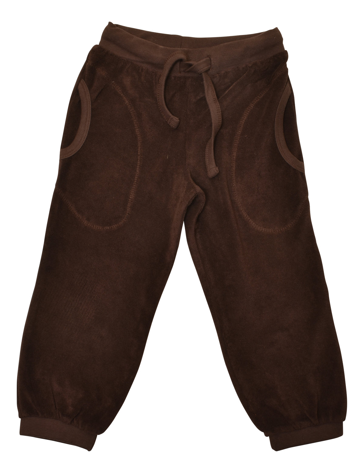 Duns Sweden - Terry Pants - Badstof Broek Dark Brown