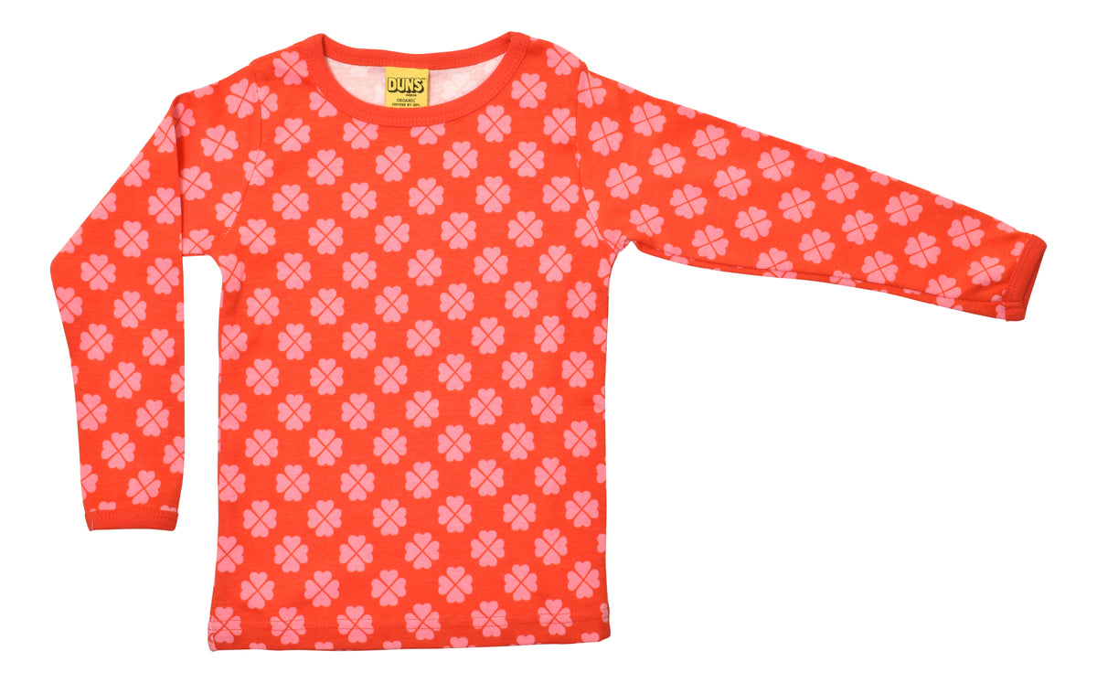 Duns Sweden - SET Longsleeve + Baggy Pants Clover Pink
