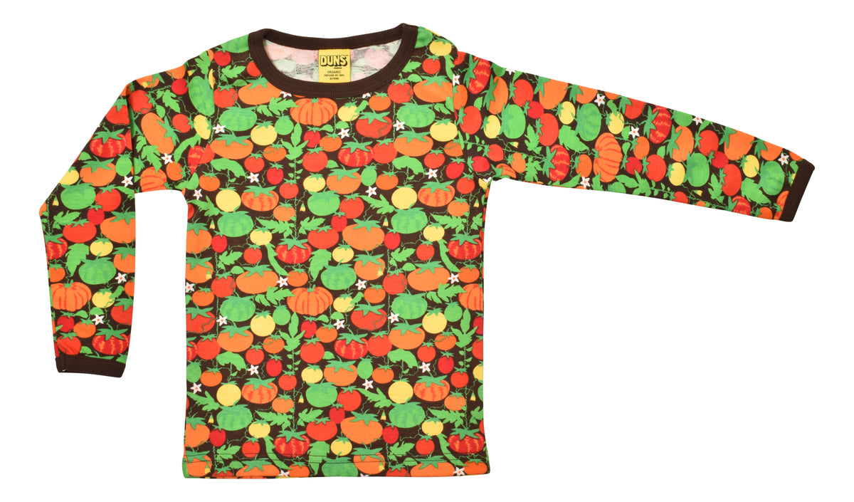 Duns Sweden - SET Longsleeve + Baggy Pants Tomatoes Brown