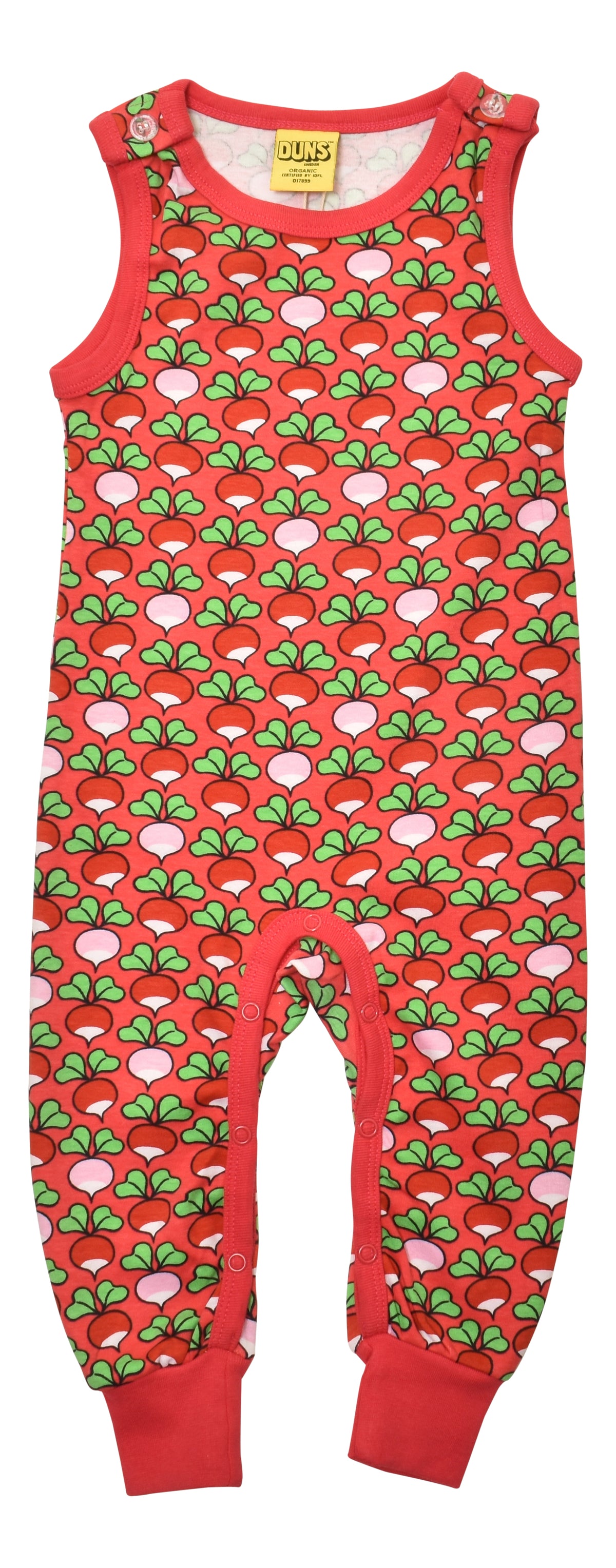 Duns Sweden - Dungarees Multi Radish Rouge Red