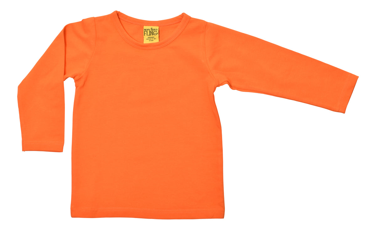 More Than A Fling Longsleeve Golden Poppy Orange