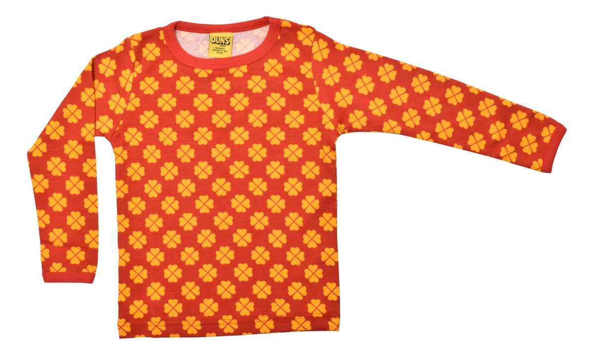 Duns Sweden - Longsleeve Clover Pompeian Red