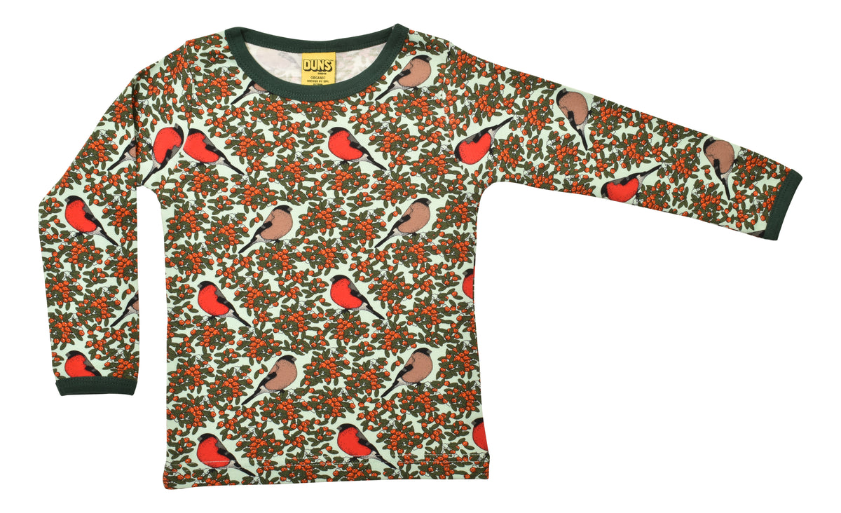 Duns Sweden - Longsleeve Bullfinch Honeydew Blue