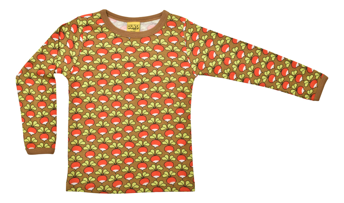 Duns Sweden - Longsleeve Radish Butternut Brown