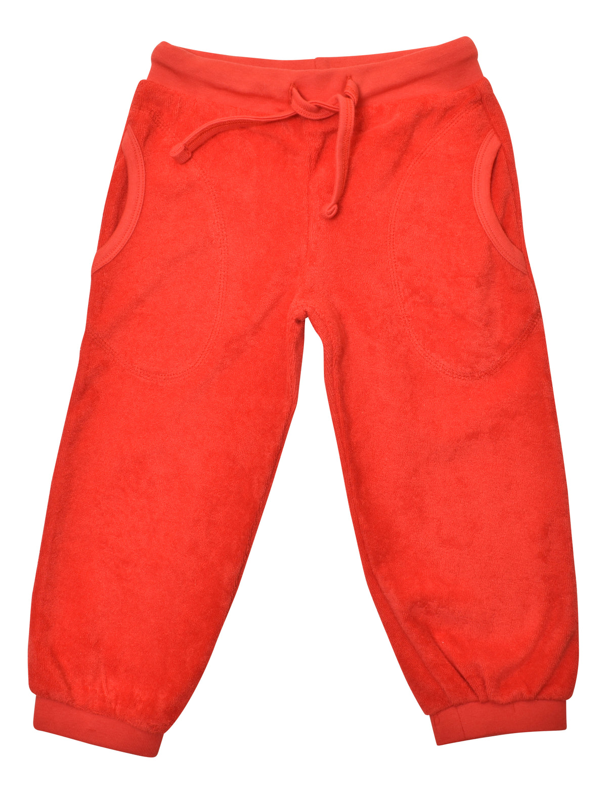 Duns Sweden - Terry Pants - Badstof Broek Pompeian Red