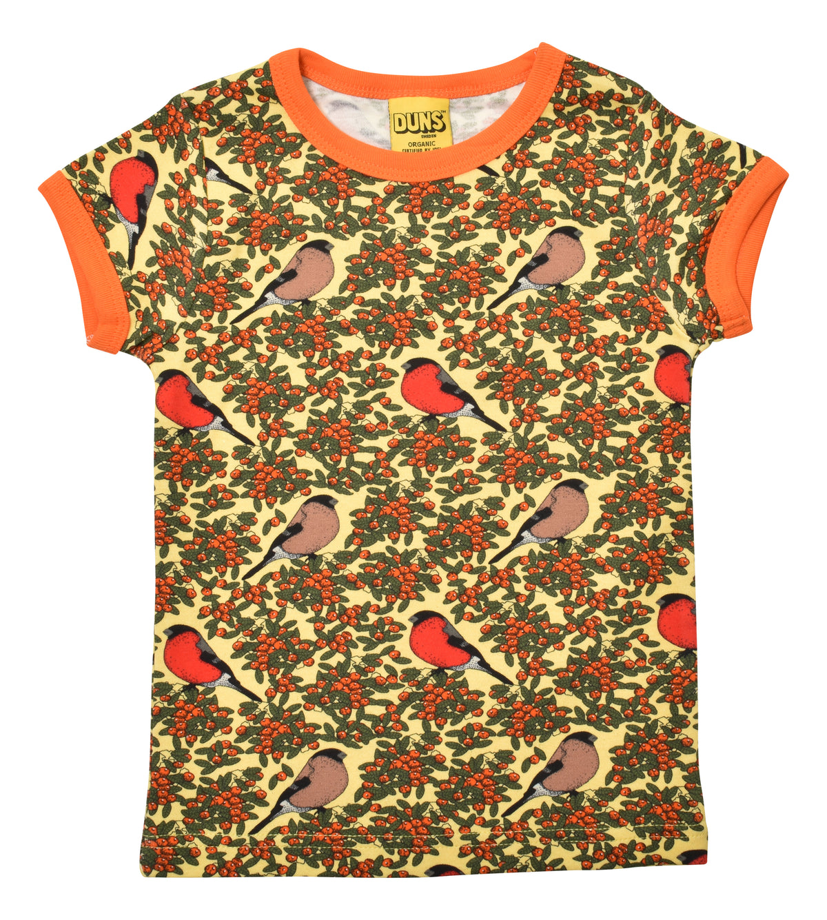 Duns Sweden - T-Shirt Bullfinch Yellow Cream