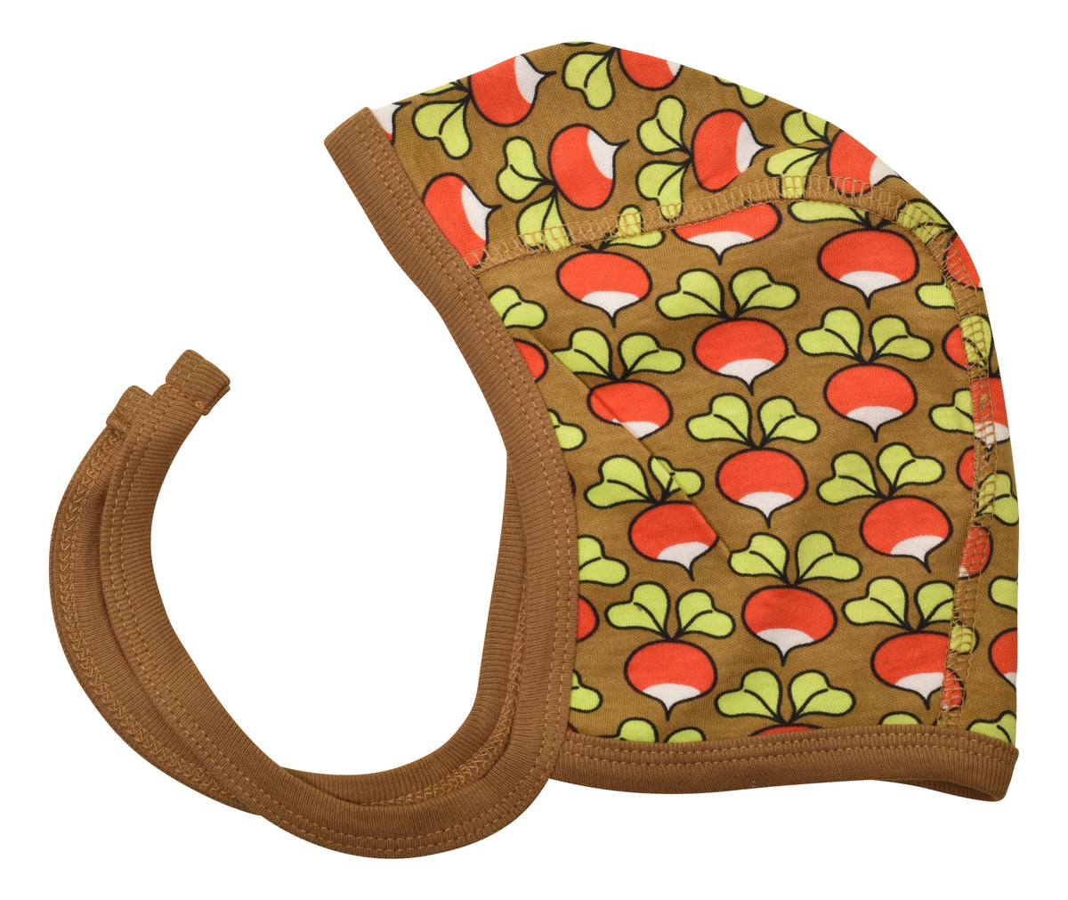 Duns Sweden - Babycap Strikmutsje Radish Butternut Brown