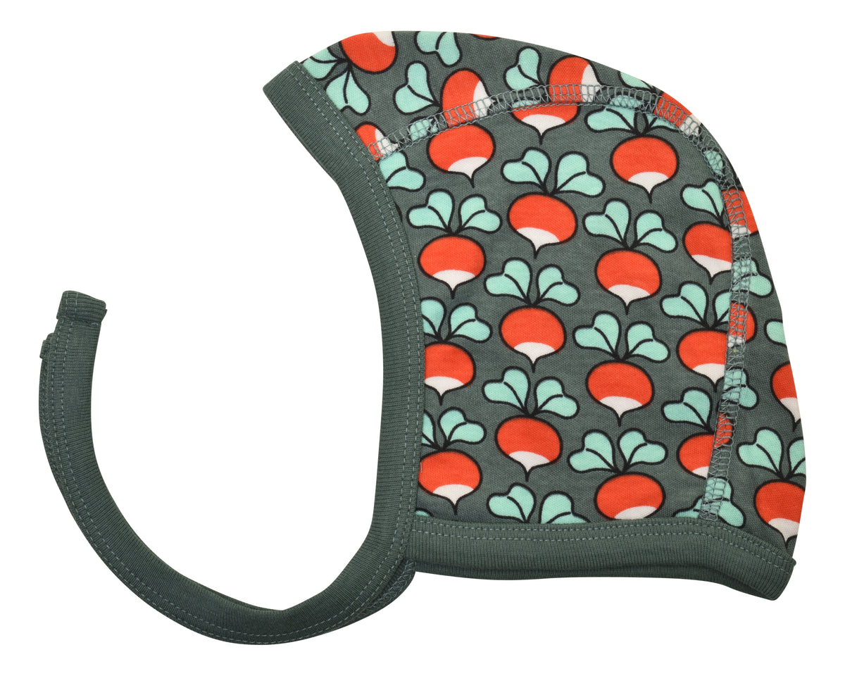 Duns Sweden - Babycap Strikmutsje Radish Bistro Green