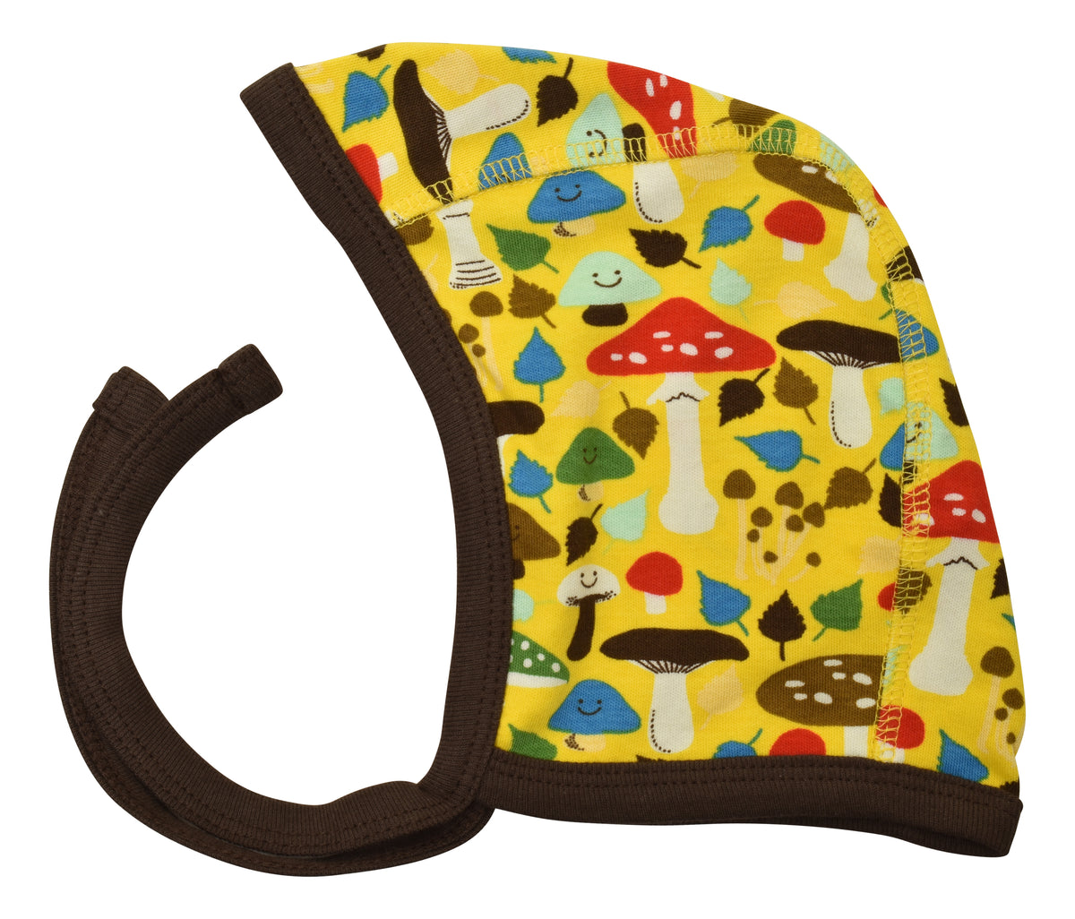 Duns Sweden - Babycap Strikmutsje Mushroom Yellow