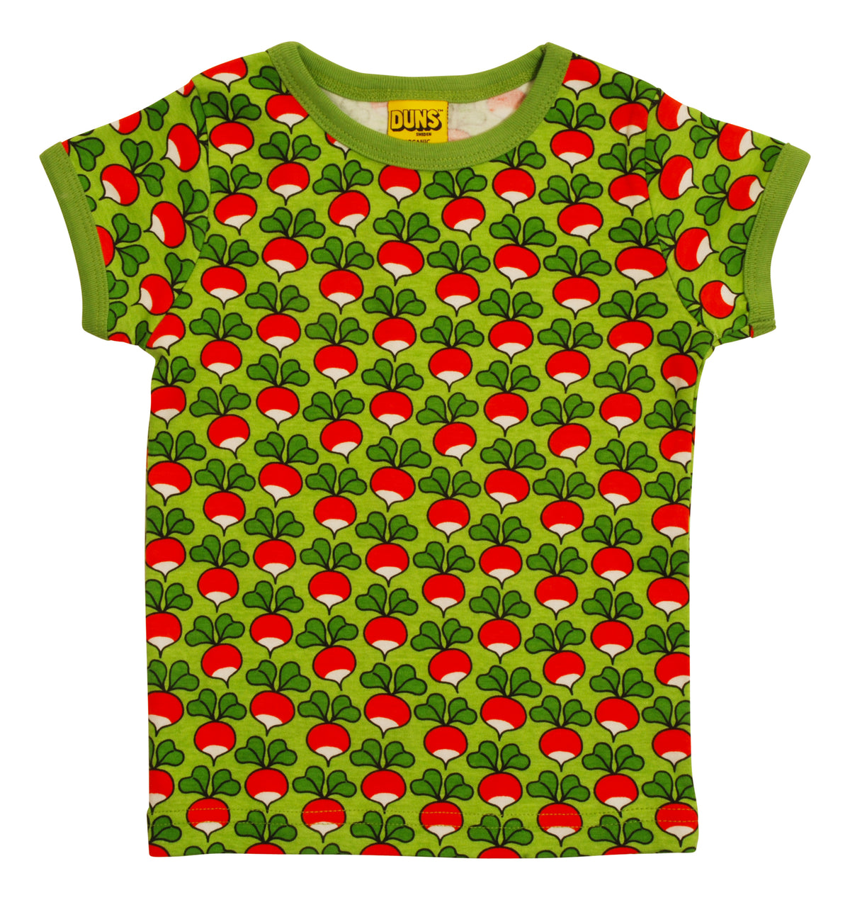 Duns Sweden - T-Shirt Radishes Bright Lime Green