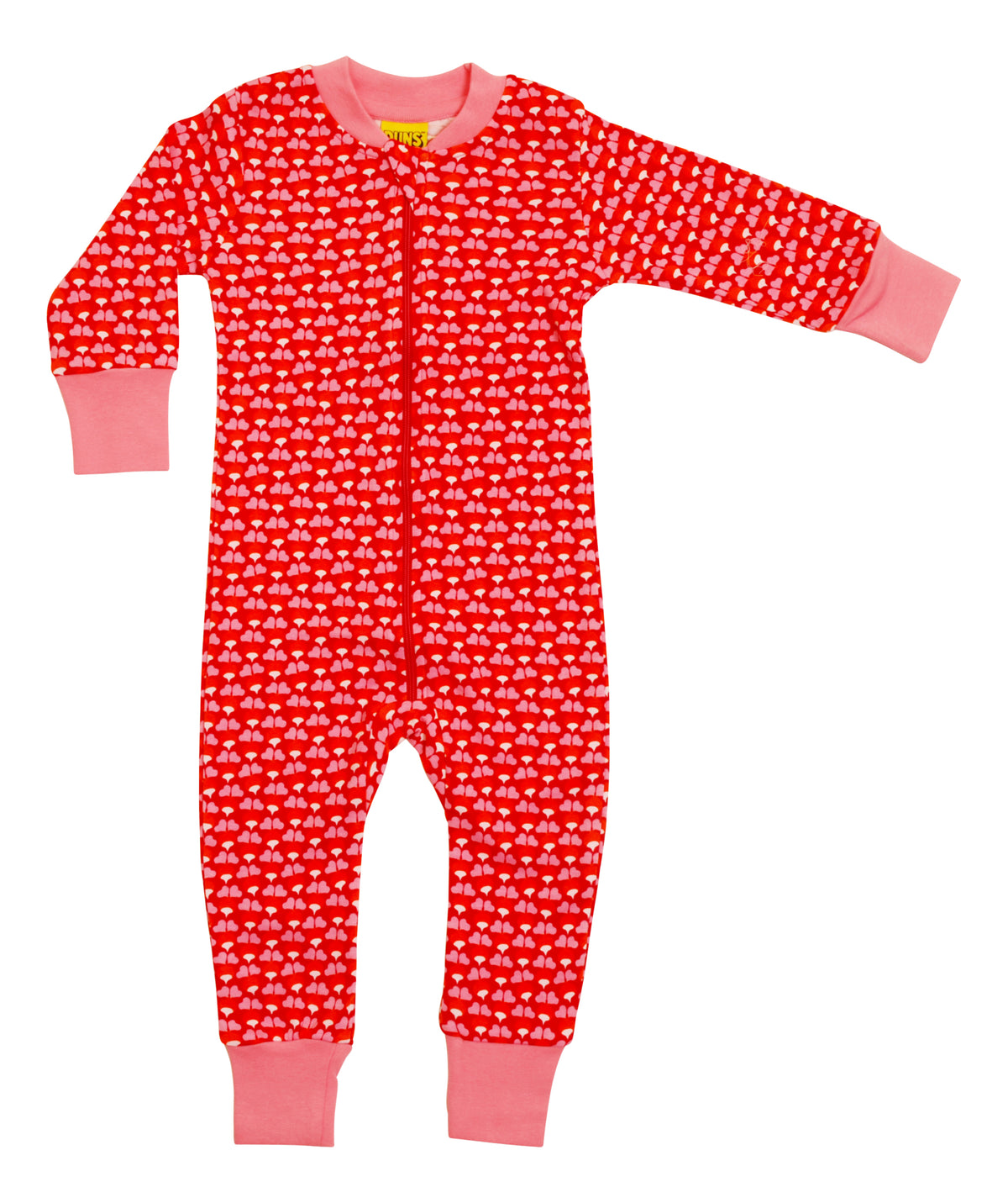 Duns Sweden - Zipsuit Slaappak Mini Radish Cerise