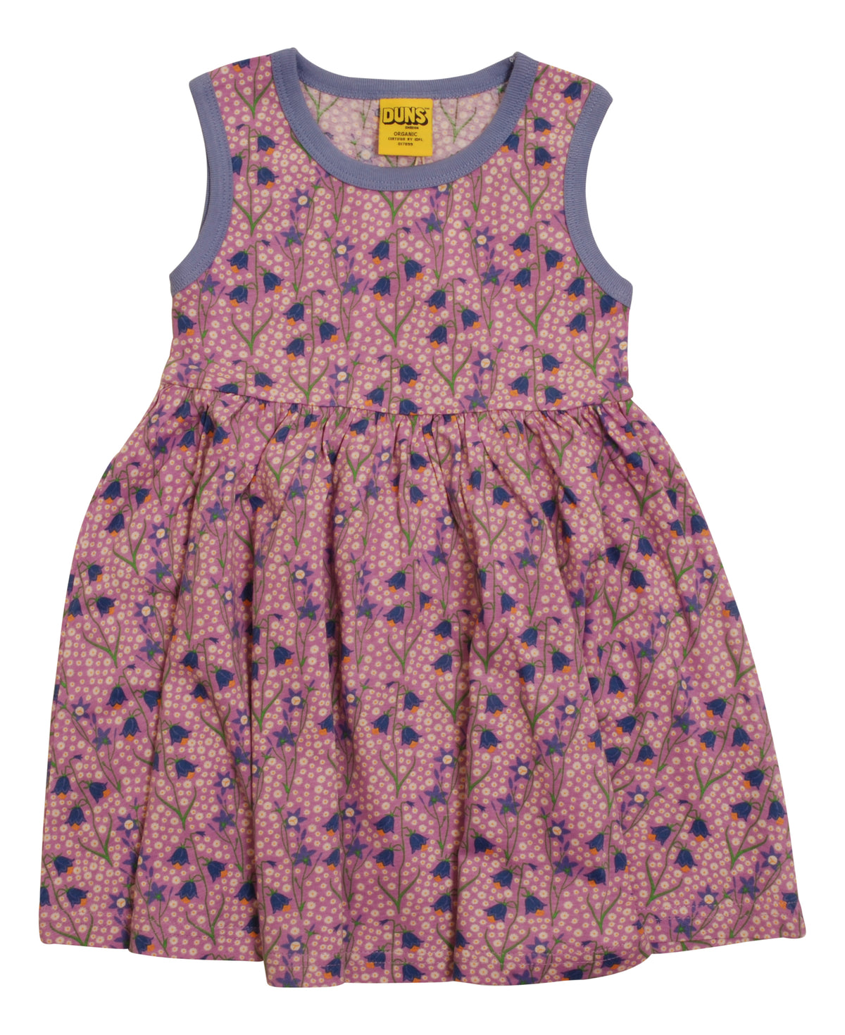 Duns Sweden - Sleeveless Gather Dress Zwierjurk Bluebells Light Purple