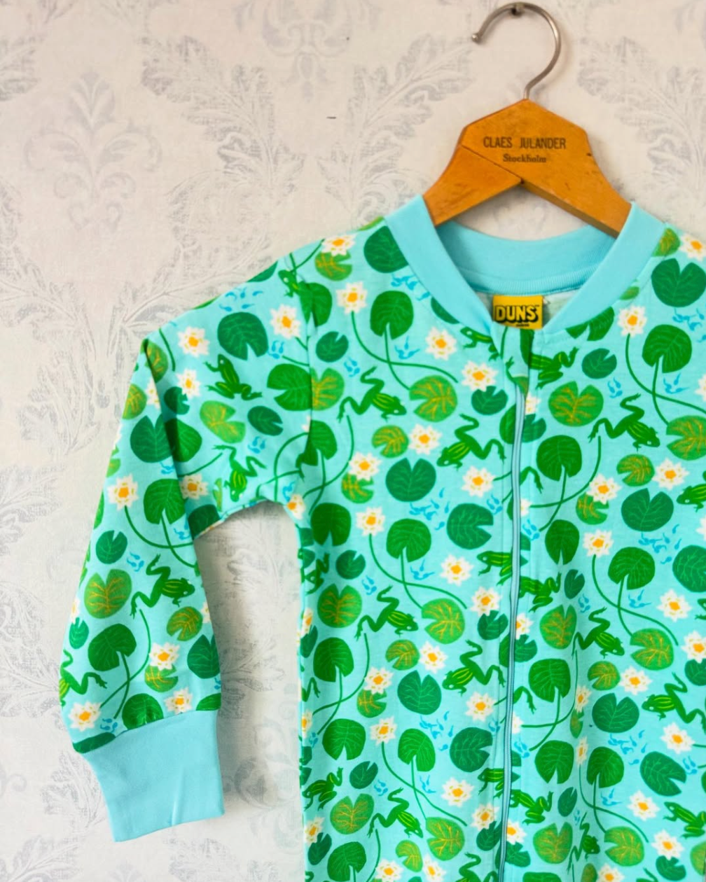 Duns Sweden - Zipsuit Slaappak Water Lilies - Waterlelies 1b