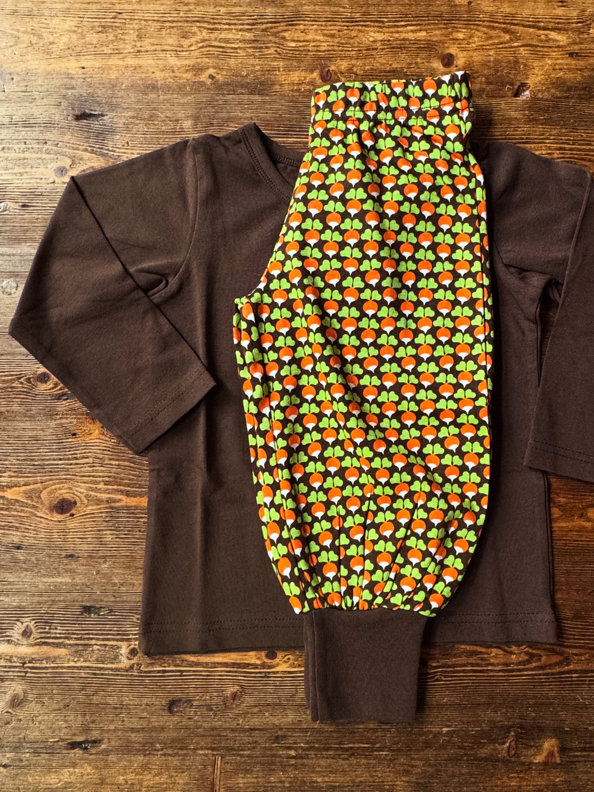 Duns Sweden - Baggy Pants Mini Radish Chocolate Brown