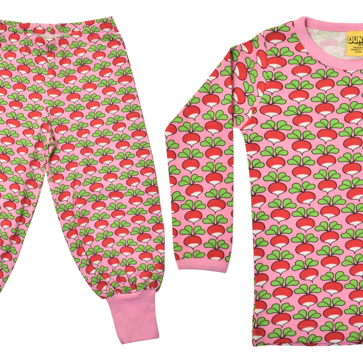 Duns Sweden - SET A: Longsleeve + Baggy Pants Radish Lilac Chiffon