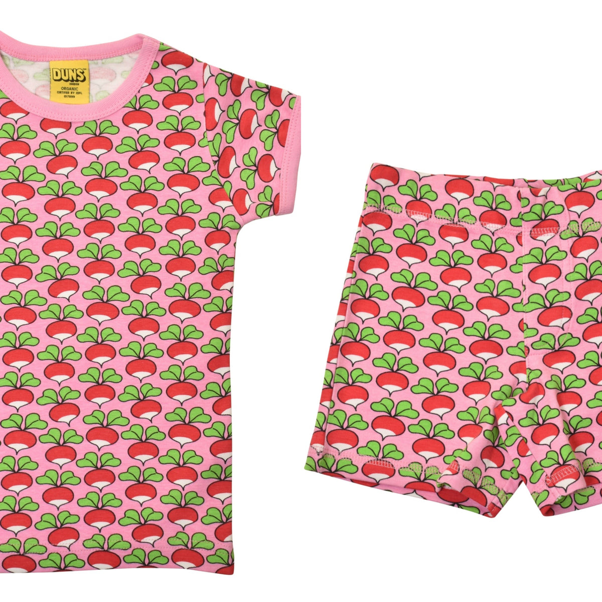 Duns Sweden - SET B: T-Shirt + Shorts Radish Lilac Chiffon