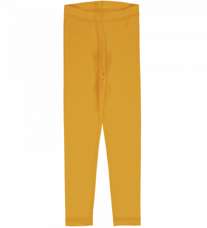 Maxomorra - Leggings Sweat Solid Mustard - Mosterd Gele Sweat Legging