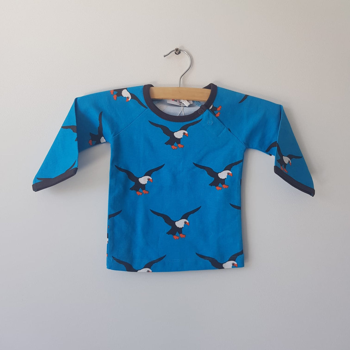 Mini Cirkus - Longsleeve Eagle Hawaiian Ocean Blue Adelaar Blauw