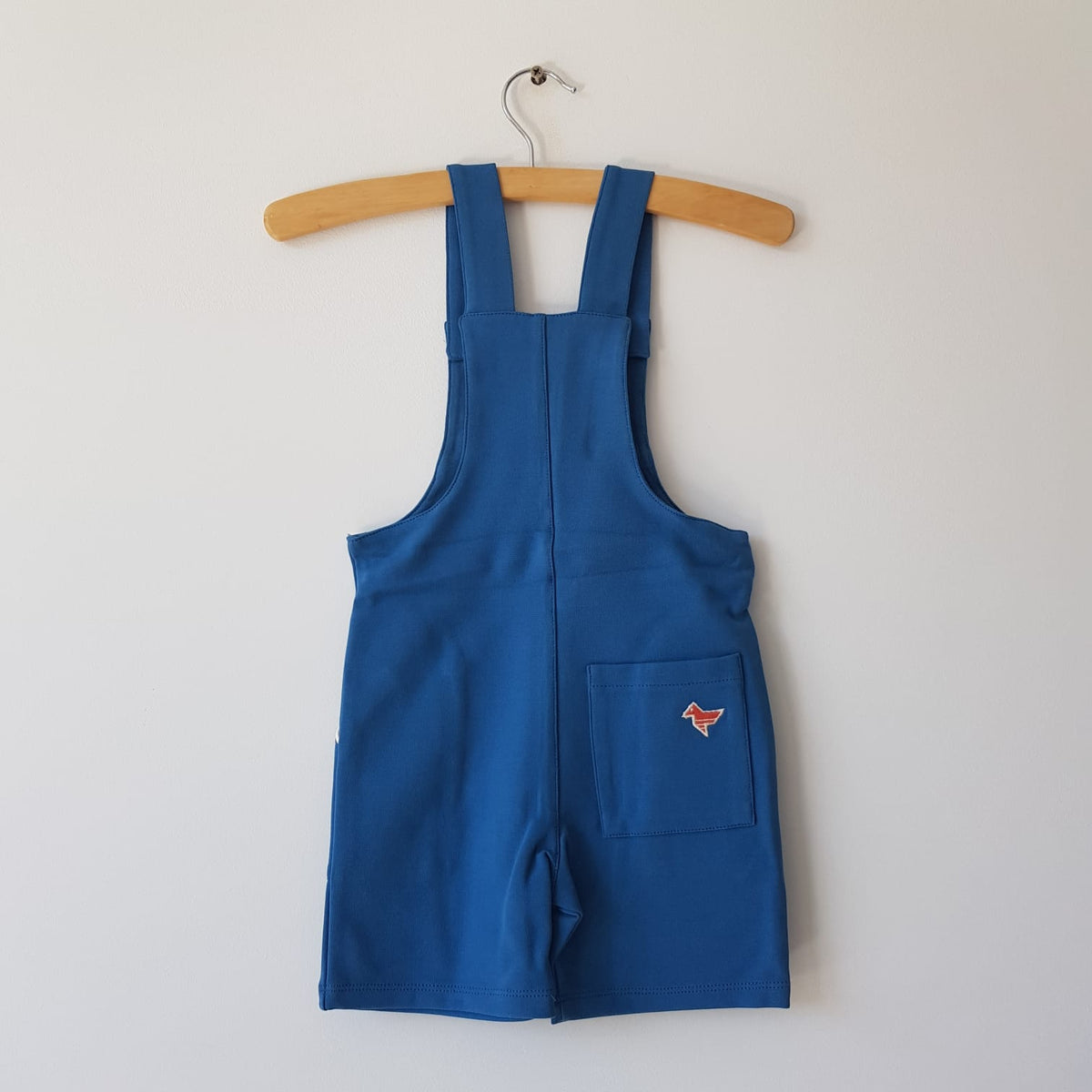 Dis une Couleur - Summer Salopette Suit Short Blue Zomer Tuinbroek korte pijp Blauw