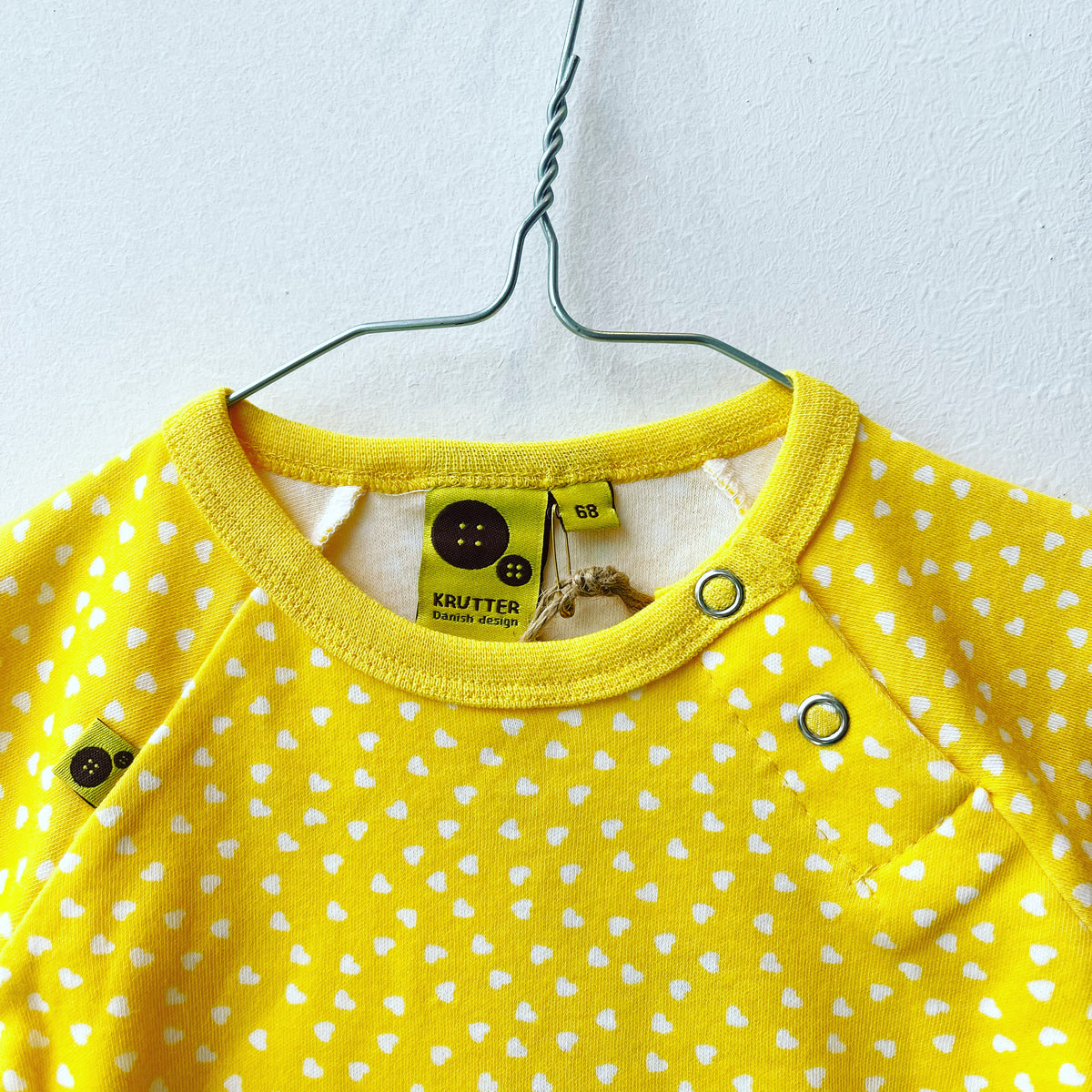 Krutter Summersuit Hearts Yellow