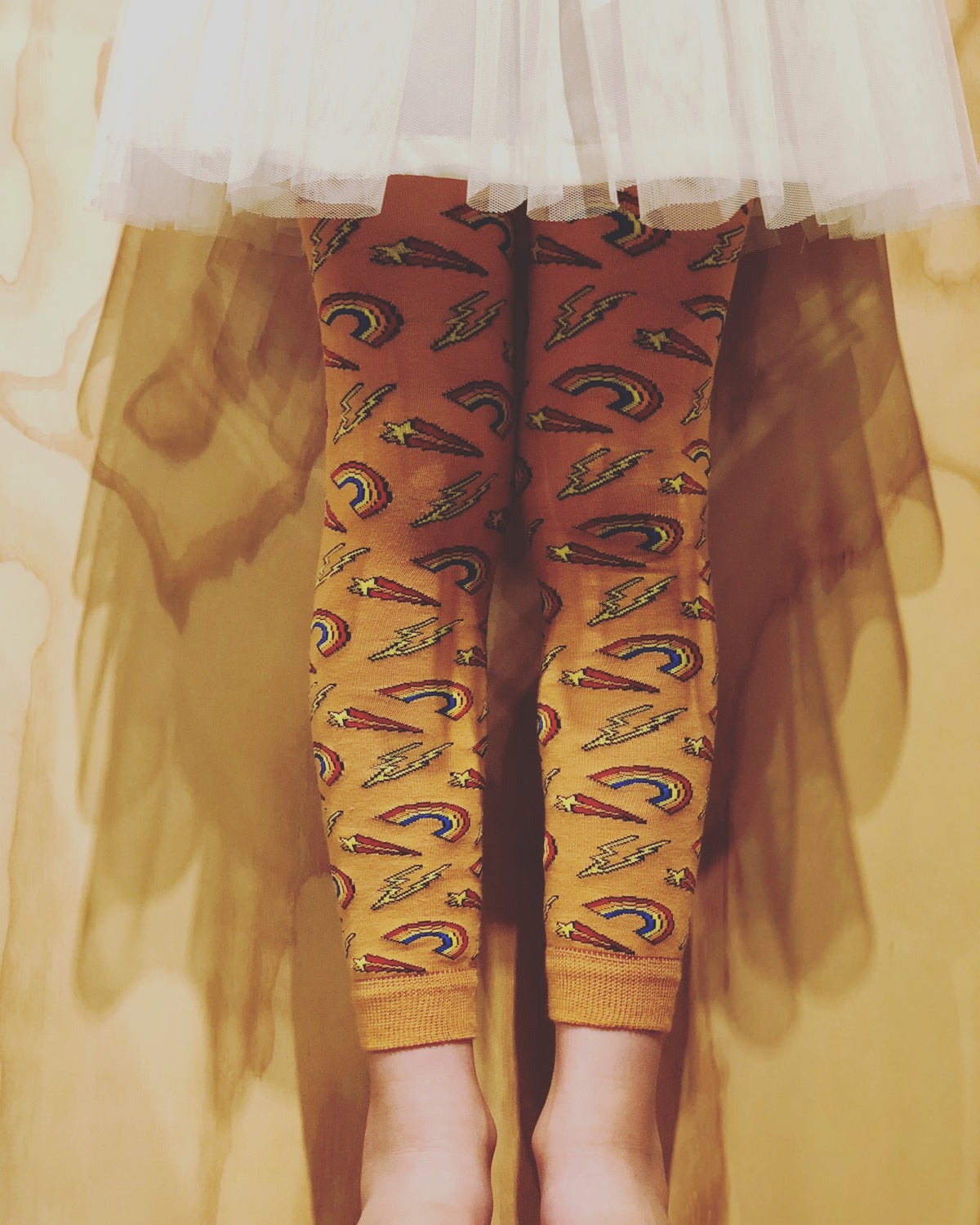 Slugs and Snails - Footless Tights Retro Rockstar - Footless Tights/Leggings Retro Special Edition