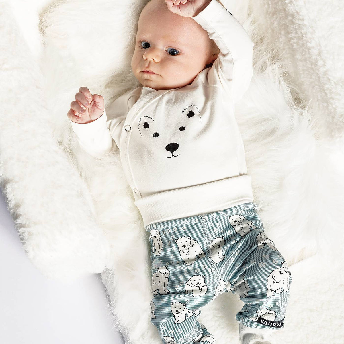 Villervalla - Romper Polar Bear - Body Polar Bear