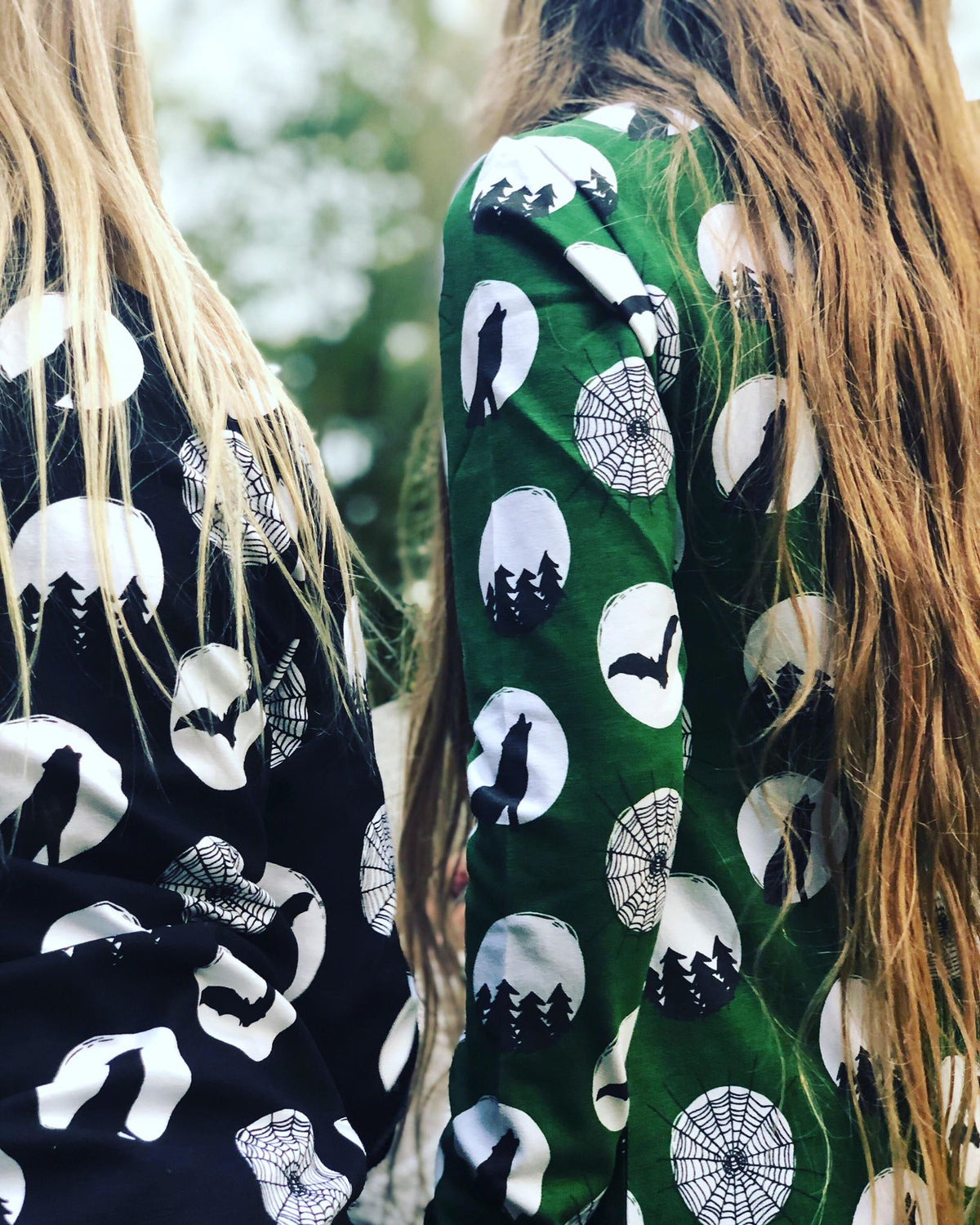 More Than A Fling - LADIES Longsleeve Silhouette Green DAMES