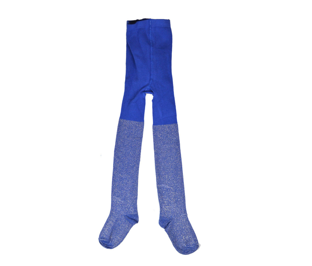 Baba Kidswear - Maillot Cobalt Blue with Gold Glitter - Cobalt Gold Tights