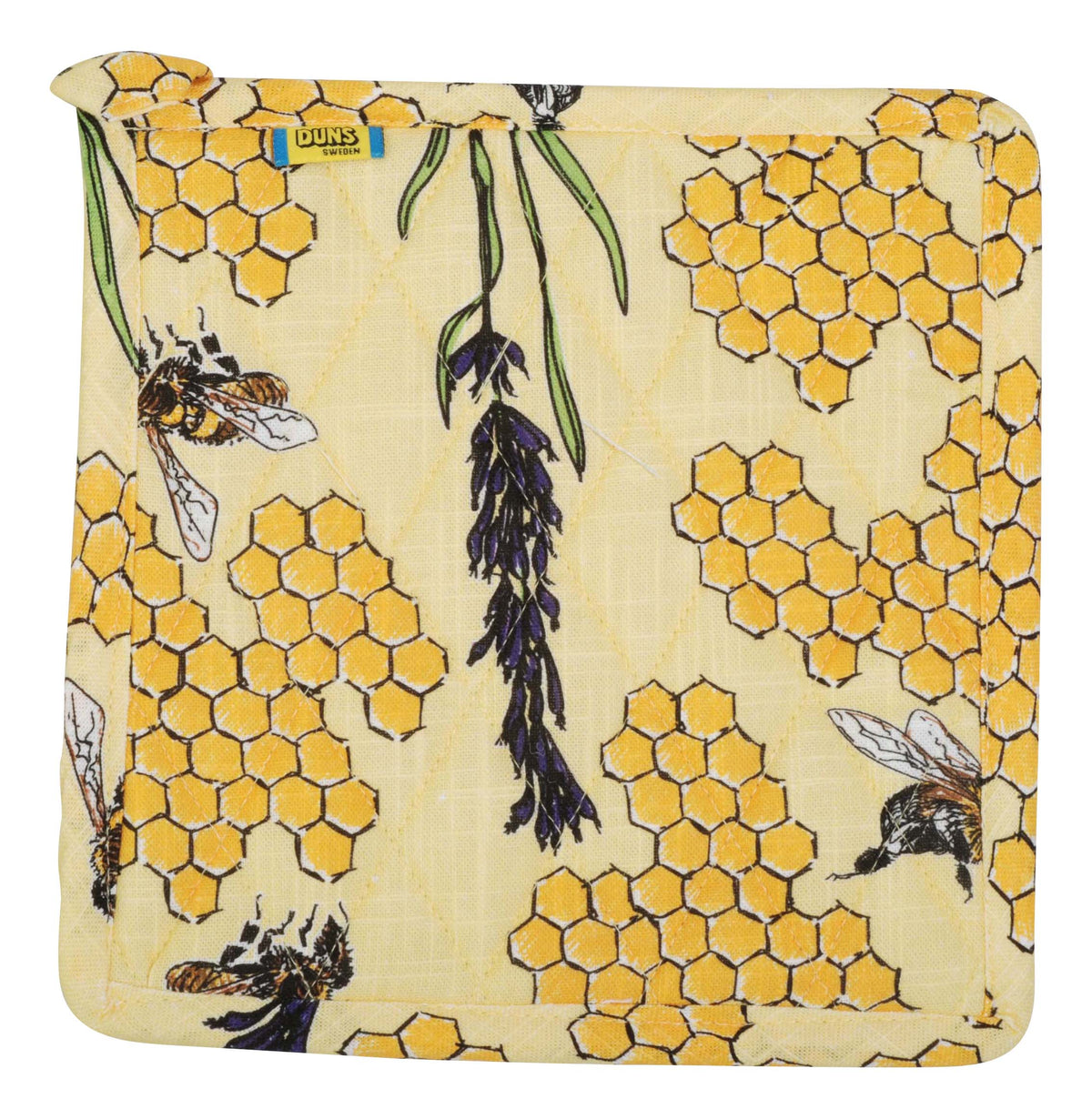 Duns Sweden Potholder Bees Yellow - Potholder Bees Yellow